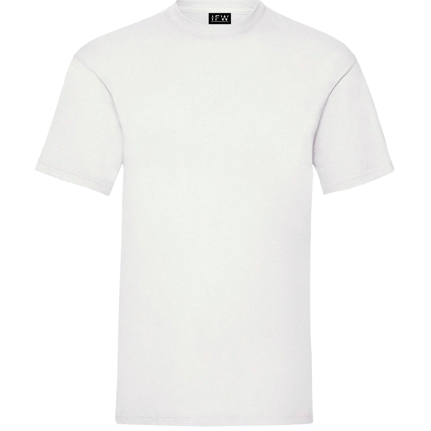 Men’s & Women’s 100% Cotton T-Shirt – Plain Short Sleeve Casual Wear
