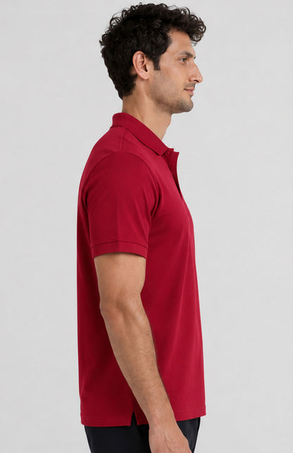 Red Polo Shirt – Classic Short Sleeve Everyday Wear