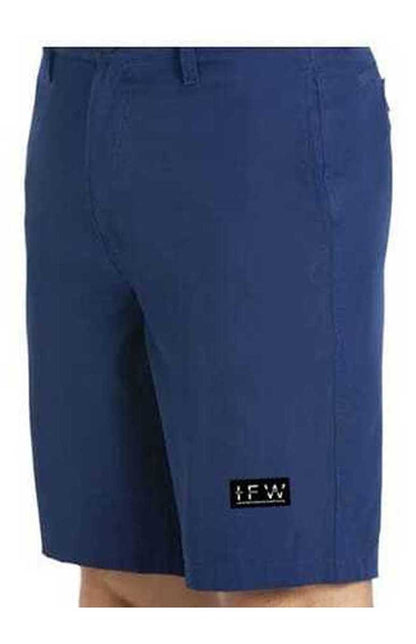 Men’s Woven Terry Quick-Dry Hybrid Stretch Navy Short