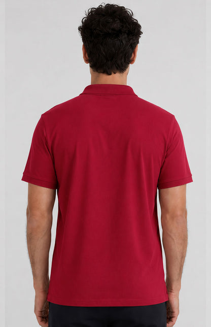 Red Polo Shirt – Classic Short Sleeve Everyday Wear