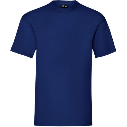 Men’s & Women’s 100% Cotton T-Shirt – Plain Short Sleeve Casual Wear