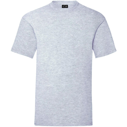 Men’s & Women’s 100% Cotton T-Shirt – Plain Short Sleeve Casual Wear