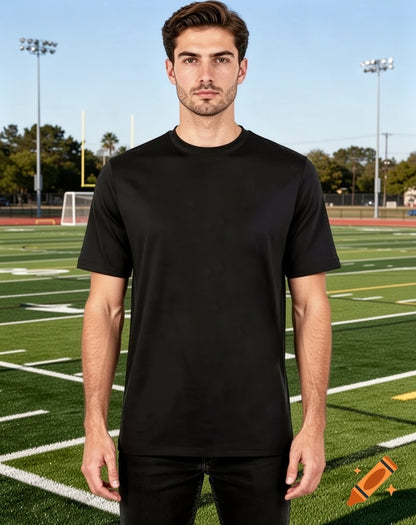 Men’s & Women’s 100% Cotton T-Shirt – Plain Short Sleeve Casual Wear