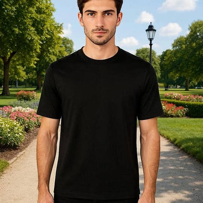 Men’s & Women’s 100% Cotton T-Shirt – Plain Short Sleeve Casual Wear