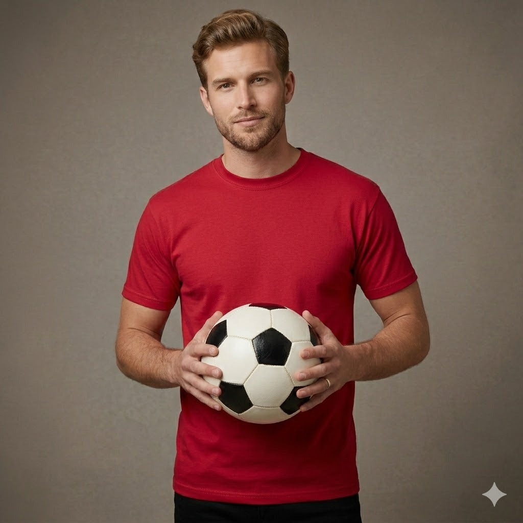 Men’s & Women’s 100% Cotton T-Shirt – Plain Short Sleeve Casual Wear