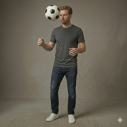 Men’s & Women’s 100% Cotton T-Shirt – Plain Short Sleeve Casual Wear