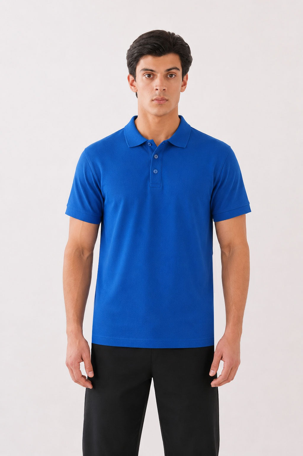 Men’s Premium Piqué Polo Shirt – Short Sleeve Regular Fit Work & Casual Top