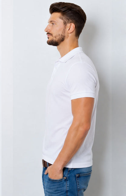 Men’s Premium Piqué Polo Shirt – Short Sleeve Regular Fit Work & Casual Top