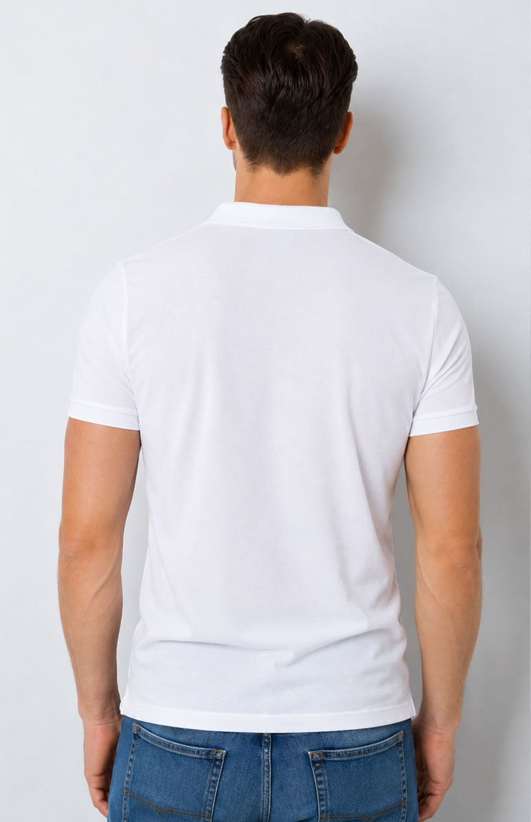 Men’s Premium Piqué Polo Shirt – Short Sleeve Regular Fit Work & Casual Top