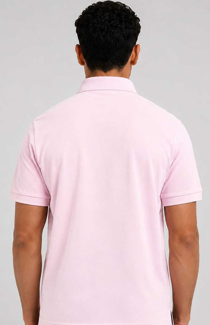 Men’s Short Sleeve Polo Shirt – Plain Piqué Golf, Work & Casual Top