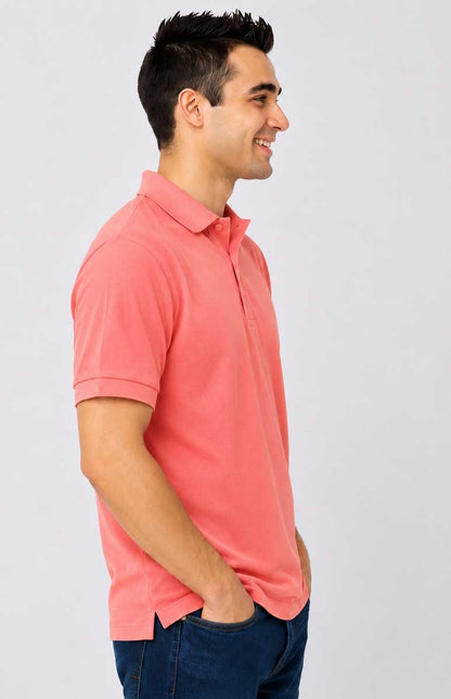 Men’s Premium Piqué Polo Shirt – Short Sleeve Regular Fit Work & Casual Top