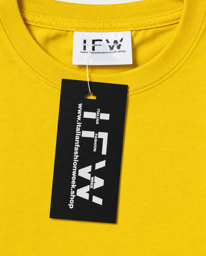 Premium Plain Cotton Yellow T-Shirt for Men & Women