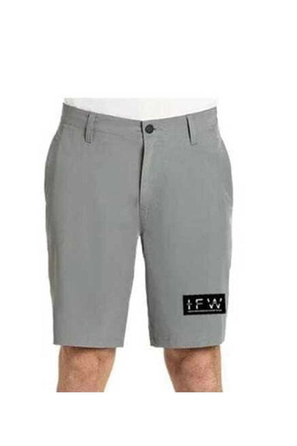 Men's Casual Performance Quick-Dry Hybrid Dark Grey Short