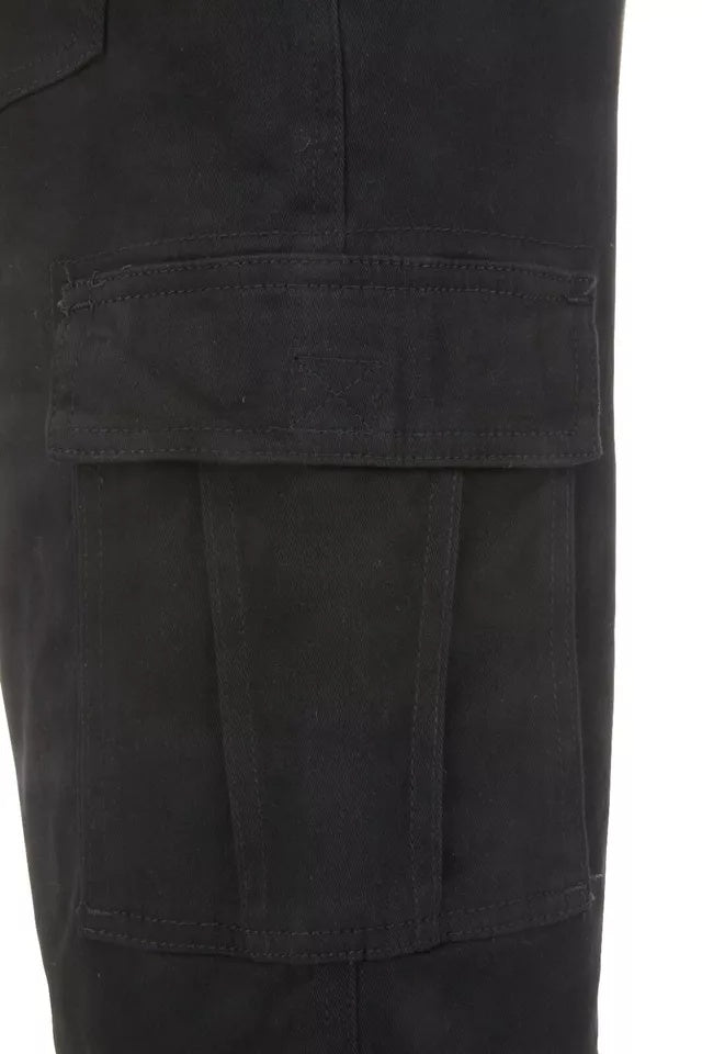 Men’s Stretch Cargo Shorts – Lightweight Cotton Twill Multi-Pocket Belted Casual Shorts