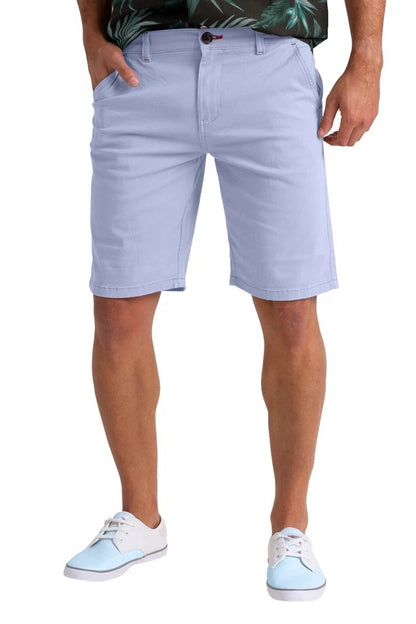 Men’s Stretch Cotton Chino Shorts – Summer Casual Half Pants, Lightweight Cargo Combat Style