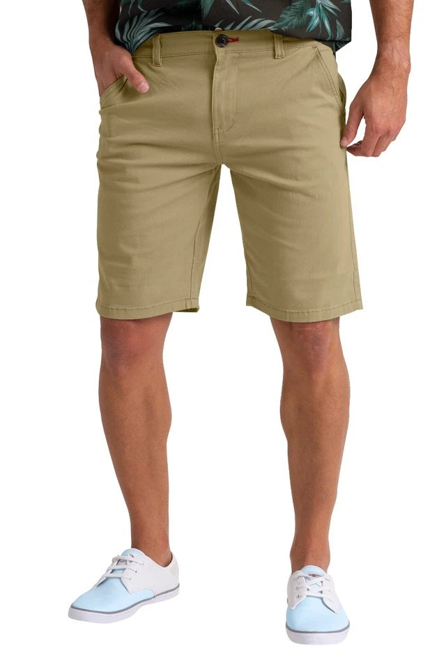 Men’s Stretch Cotton Chino Shorts – Summer Casual Half Pants, Lightweight Cargo Combat Style