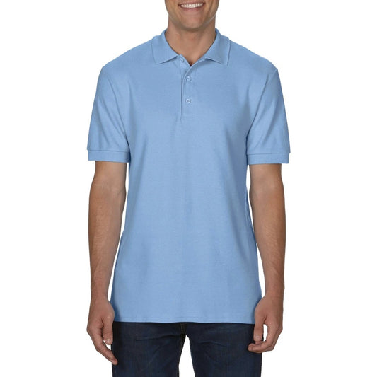 Men’s Short Sleeve Polo Shirt – Plain Piqué Golf, Work & Casual Top