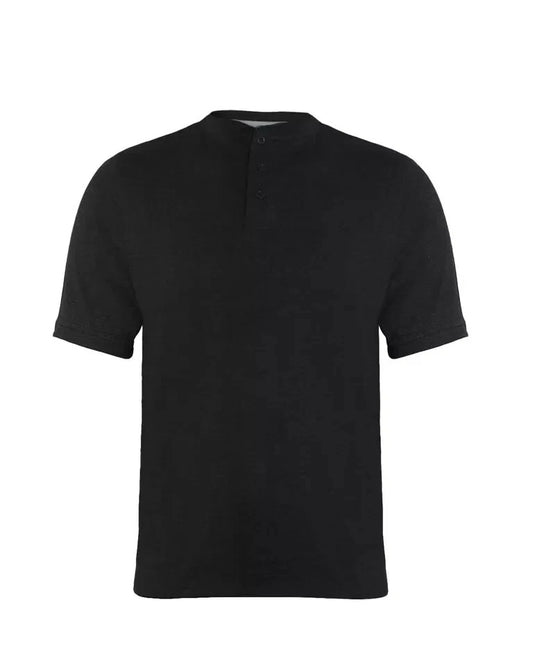 Men’s Premium Short Sleeve Henley T-Shirt – Casual Summer Top
