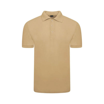 Men’s Short Sleeve Polo Shirt – Plain Piqué Golf, Work & Casual Top