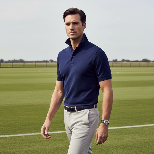 Men’s Premium Piqué Polo Shirt – Short Sleeve Regular Fit Work & Casual Top