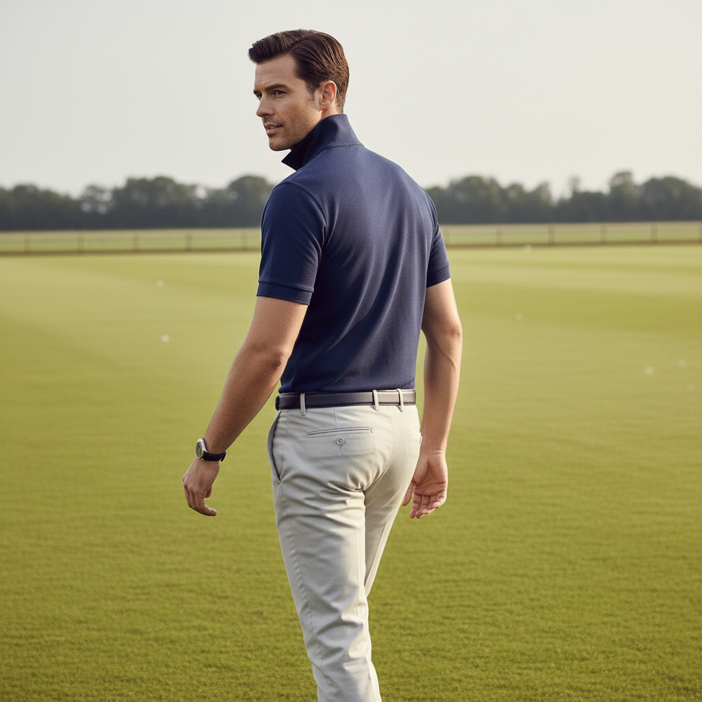 Men’s Premium Piqué Polo Shirt – Short Sleeve Regular Fit Work & Casual Top