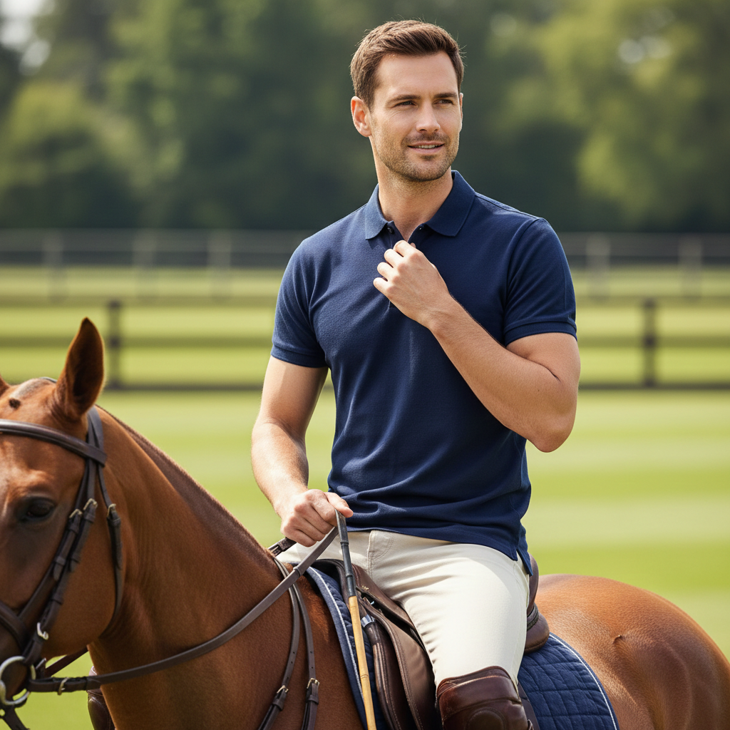 Men’s Short Sleeve Polo Shirt – Work & Casual Top