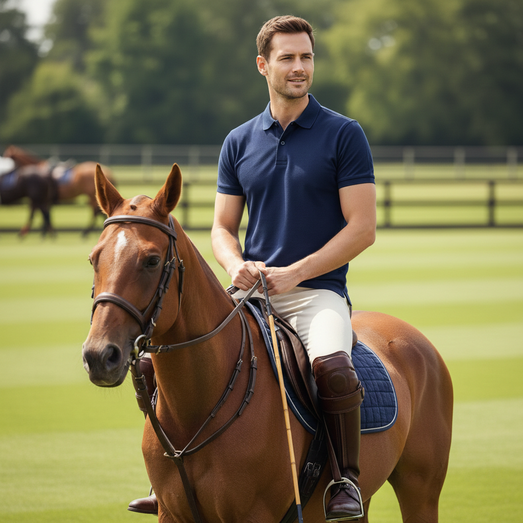 Men’s Short Sleeve Polo Shirt – Work & Casual Top