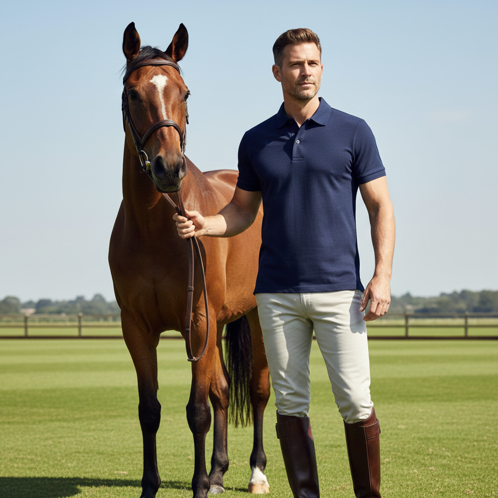 Men’s Short Sleeve Polo Shirt – Work & Casual Top