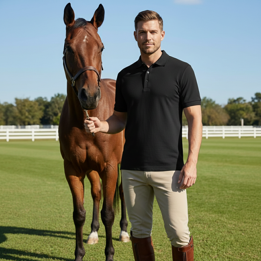 Men’s Short Sleeve Polo Shirt – Work & Casual Top