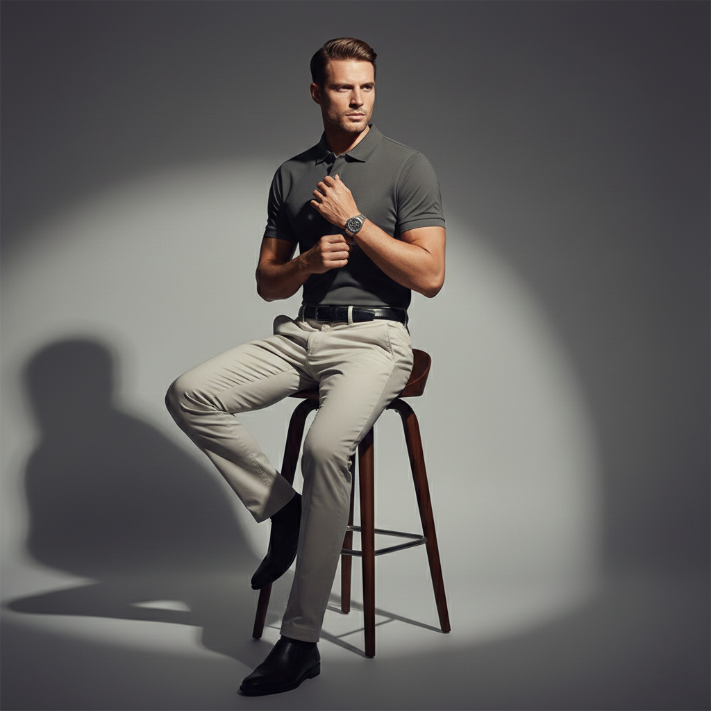 Men’s Classic 100% Cotton Piqué Polo Shirts