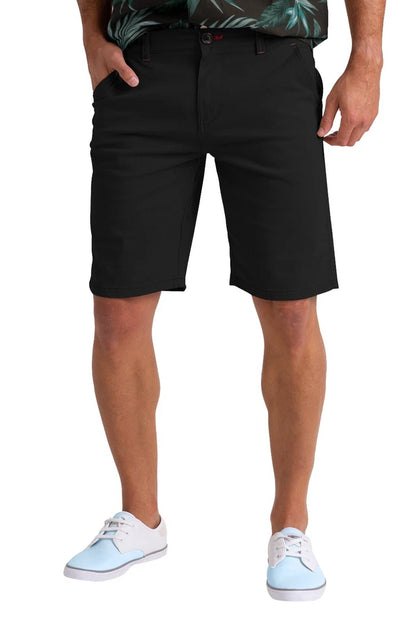 Men’s Stretch Cotton Chino Shorts – Lightweight Cargo Combat Half Pants