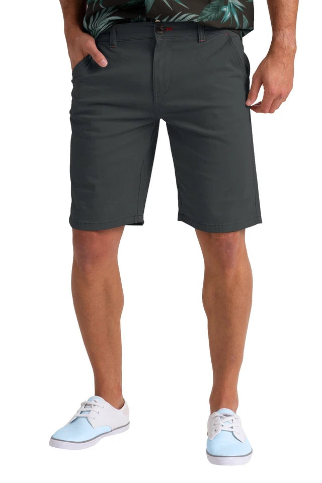 Men’s Stretch Cotton Chino Shorts – Lightweight Cargo Combat Half Pants