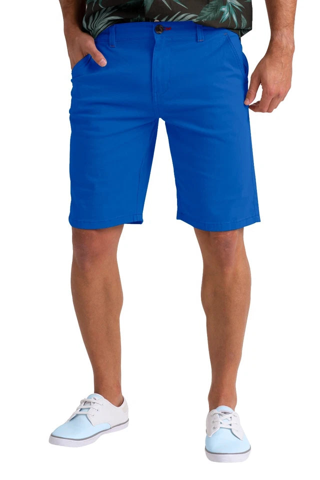 Men’s Stretch Cotton Chino Shorts – Lightweight Cargo Combat Half Pants