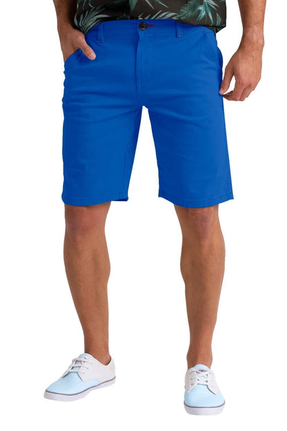 Men’s Stretch Cotton Chino Shorts – Lightweight Cargo Combat Half Pants