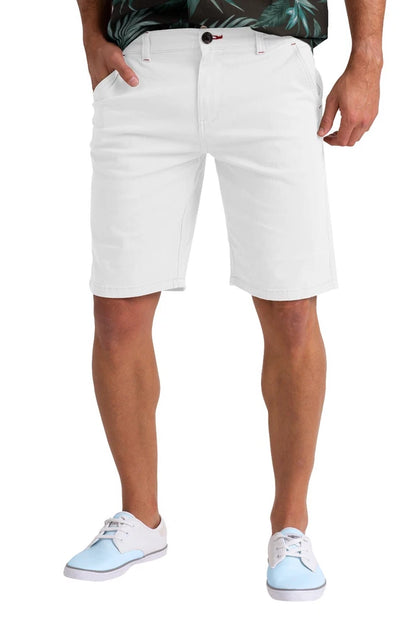 Men’s Stretch Cotton Chino Shorts – Lightweight Cargo Combat Half Pants