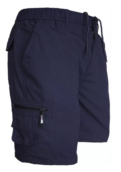 Men’s Cargo Combat Shorts Multi Pocket Elastic Waist Lightweight Shorts