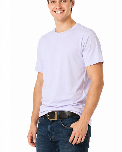 Men’s & Women’s Cotton T-Shirt – Plain Short Sleeve Casual Wear
