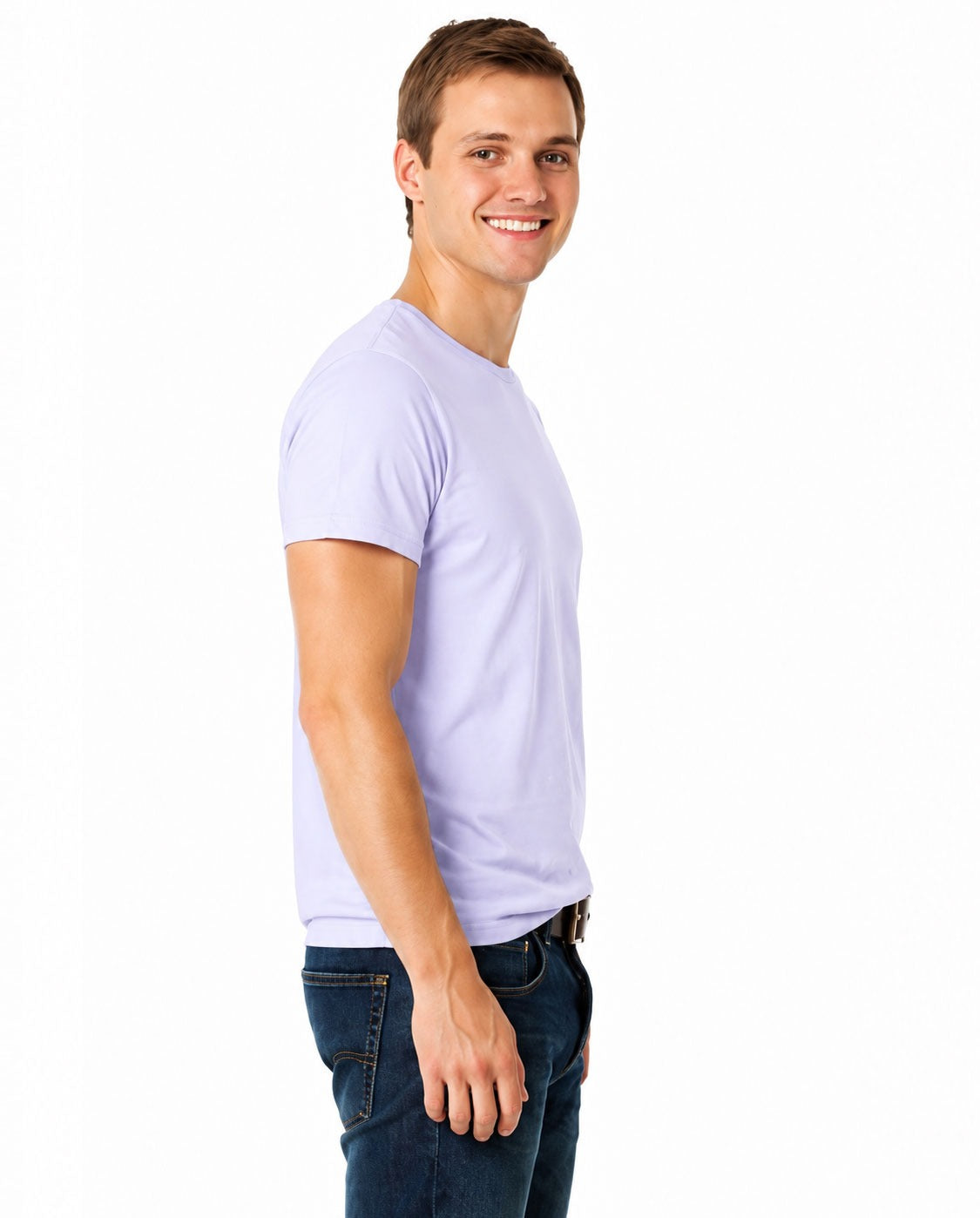 Men’s & Women’s Cotton T-Shirt – Plain Short Sleeve Casual Wear