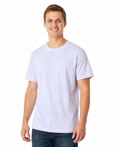 Men’s & Women’s Cotton T-Shirt – Plain Short Sleeve Casual Wear