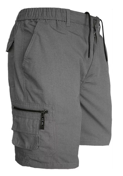 Men’s Cargo Combat Multi Pocket Elastic Waist Lightweight Shorts