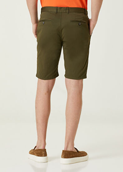 Men’s Stretch Cotton Chino Shorts – Summer Casual Half Pants, Lightweight Cargo Combat Style